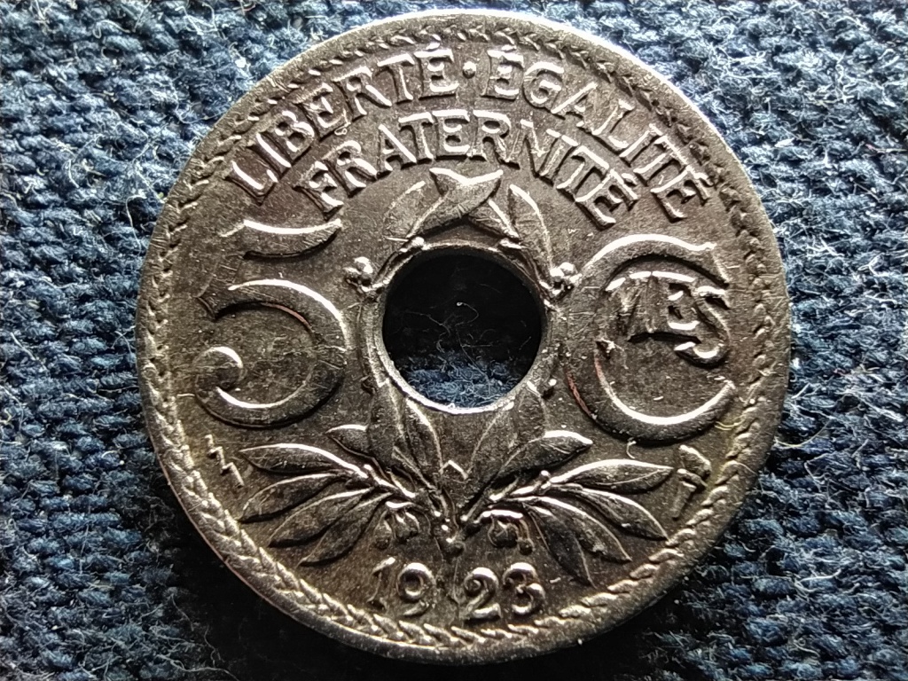 Franciaország Harmadik Köztársaság 5 Centimes 1923