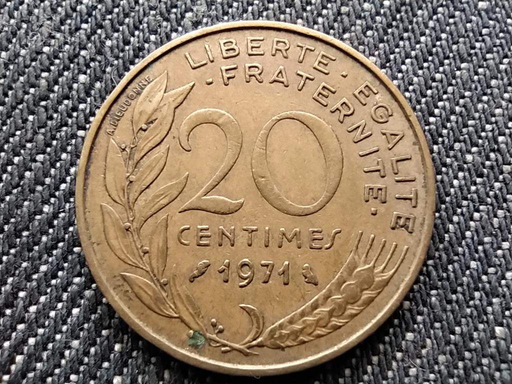 Franciaország 20 Centimes 1971