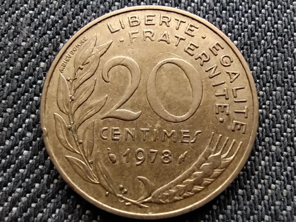 Franciaország 20 Centimes 1978