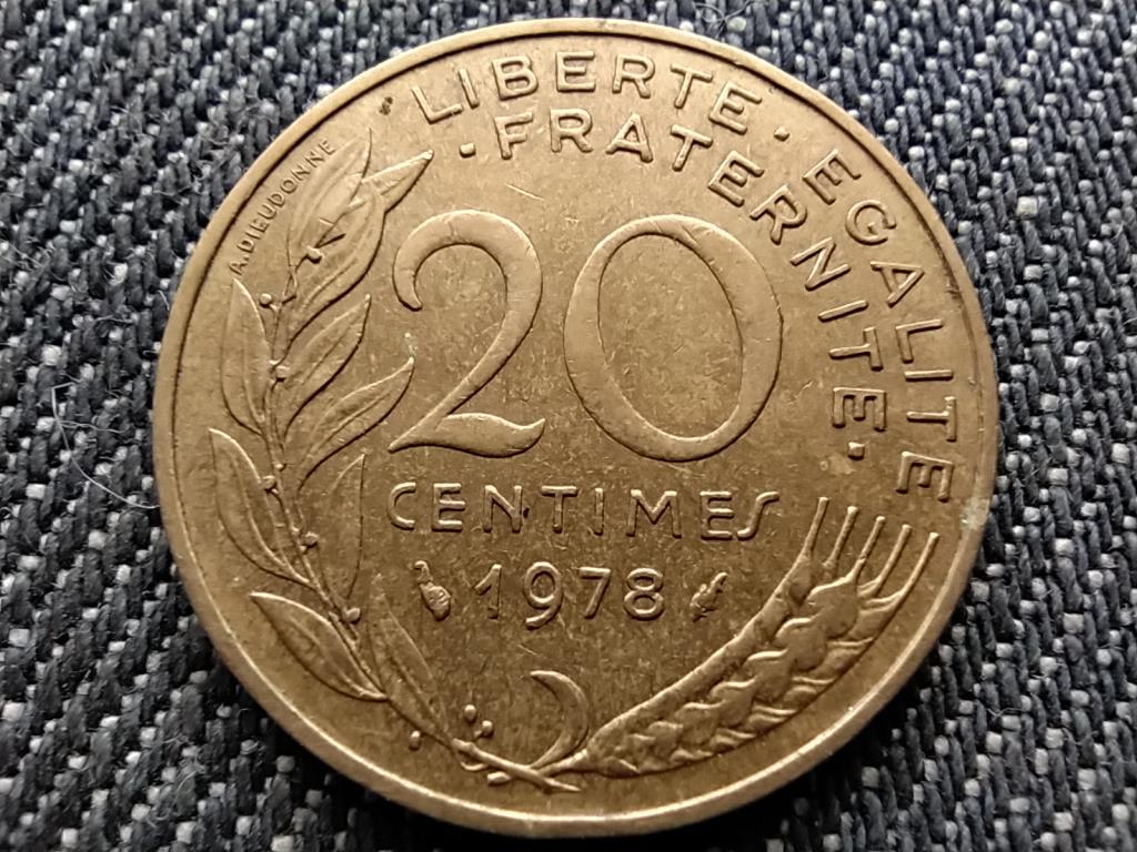 Franciaország 20 Centimes 1978