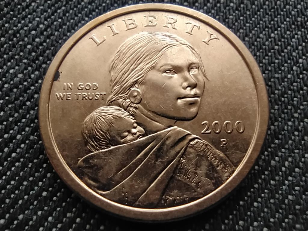 USA Sacagawea Dollar 1 Dollár 2000 P