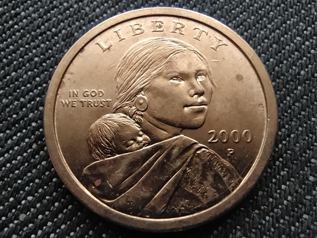 USA Sacagawea Dollar 1 Dollár 2000 P