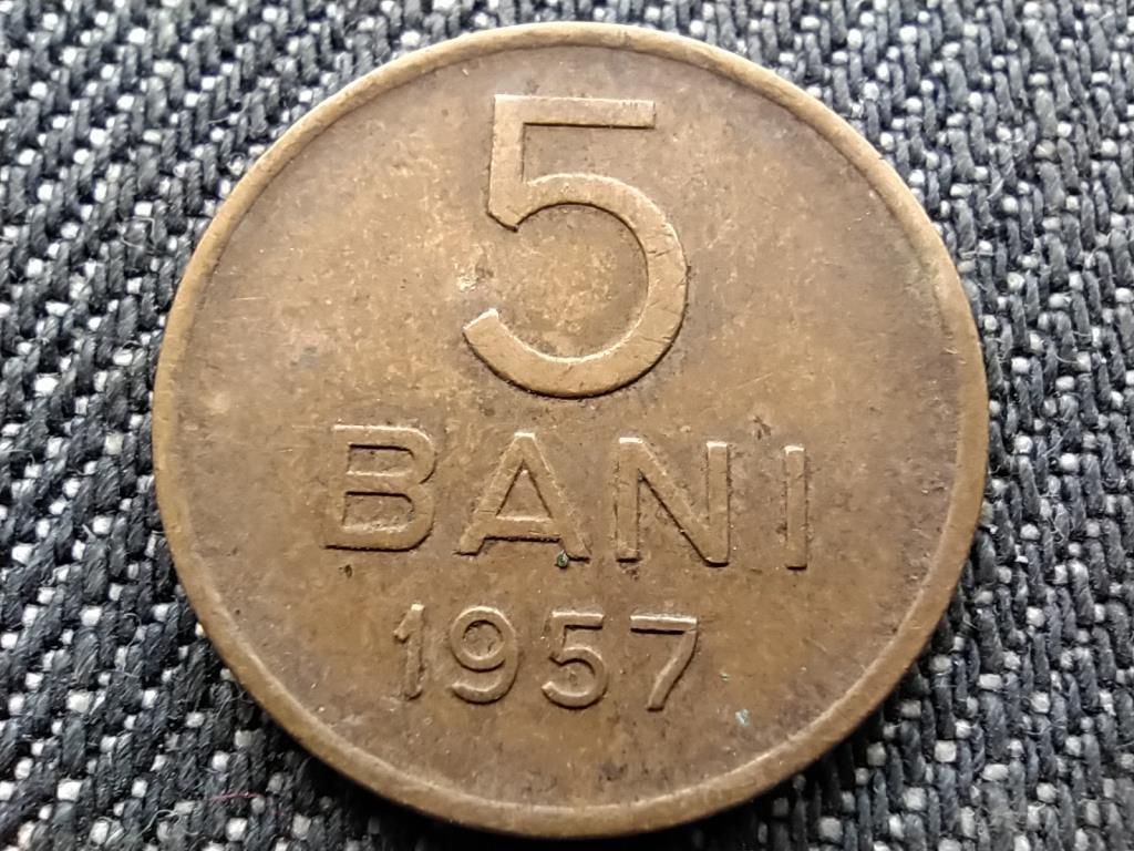 Románia Népköztársaság (1947-1965) 5 Bani 1957