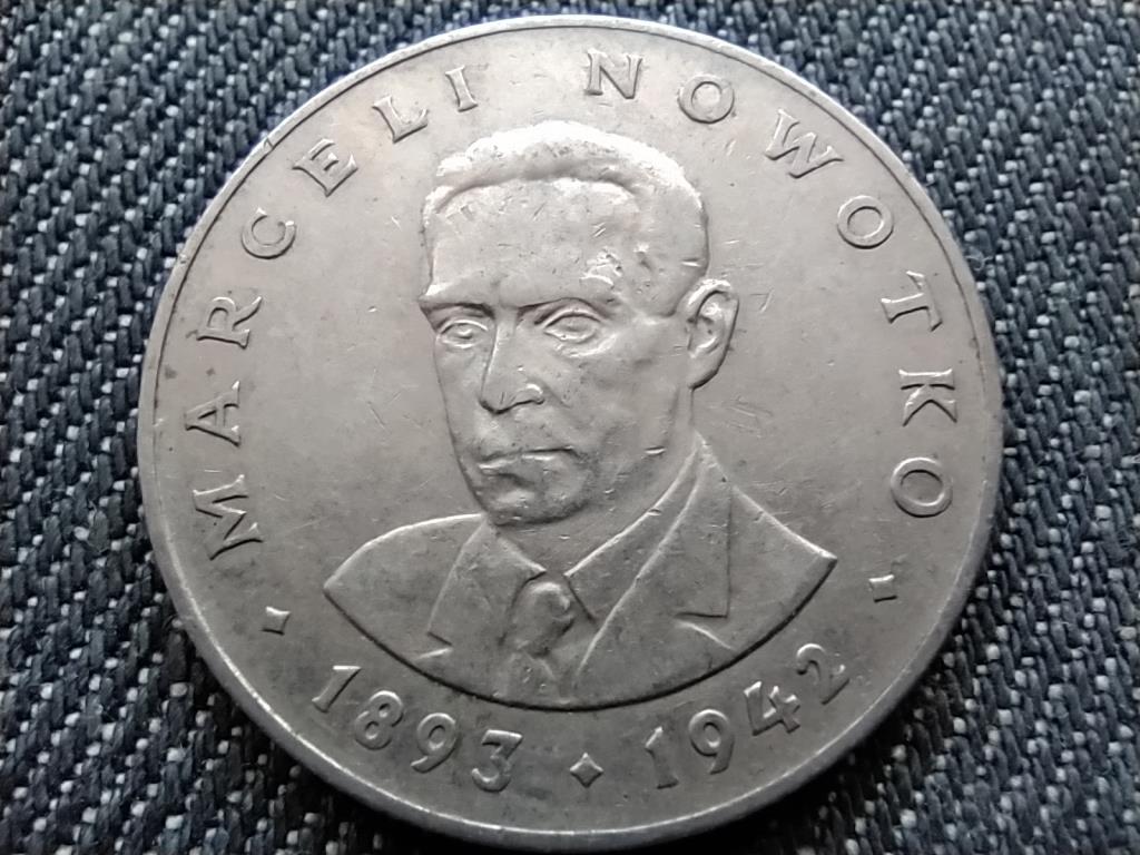 Lengyelország 20 Zloty Marceli Nowotko 1976 MW