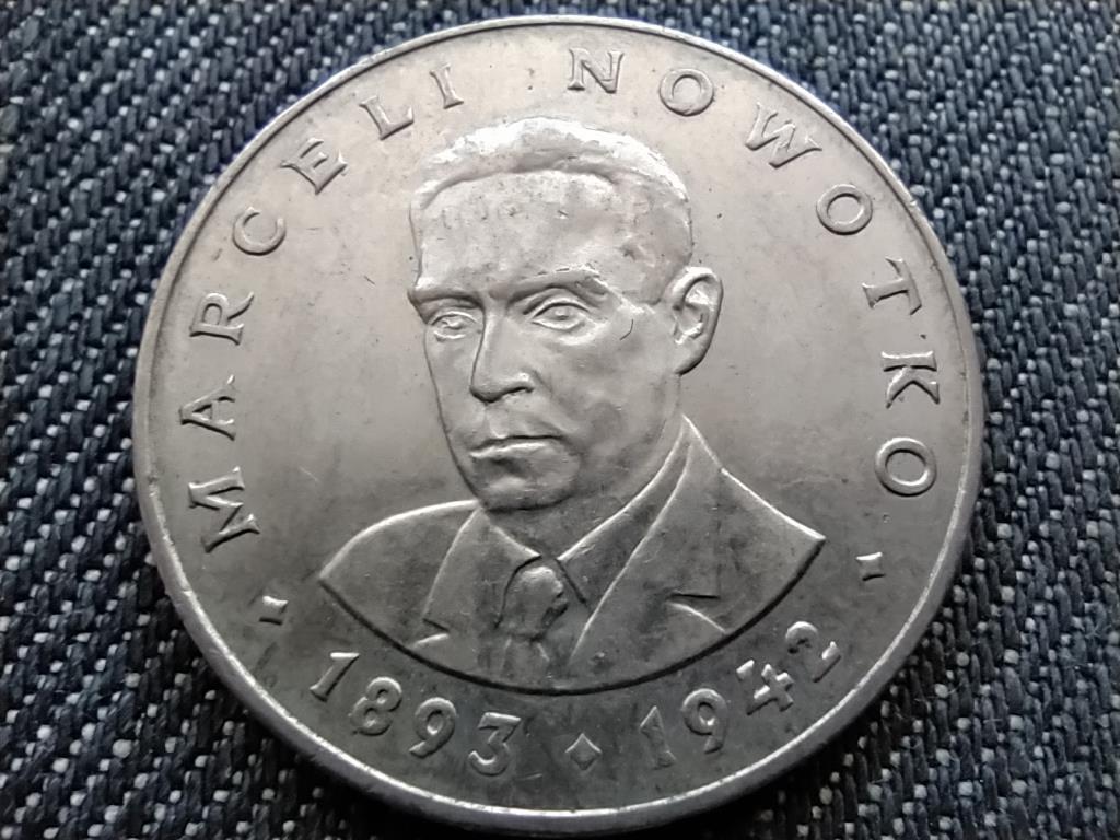 Lengyelország 20 Zloty Marceli Nowotko 1976