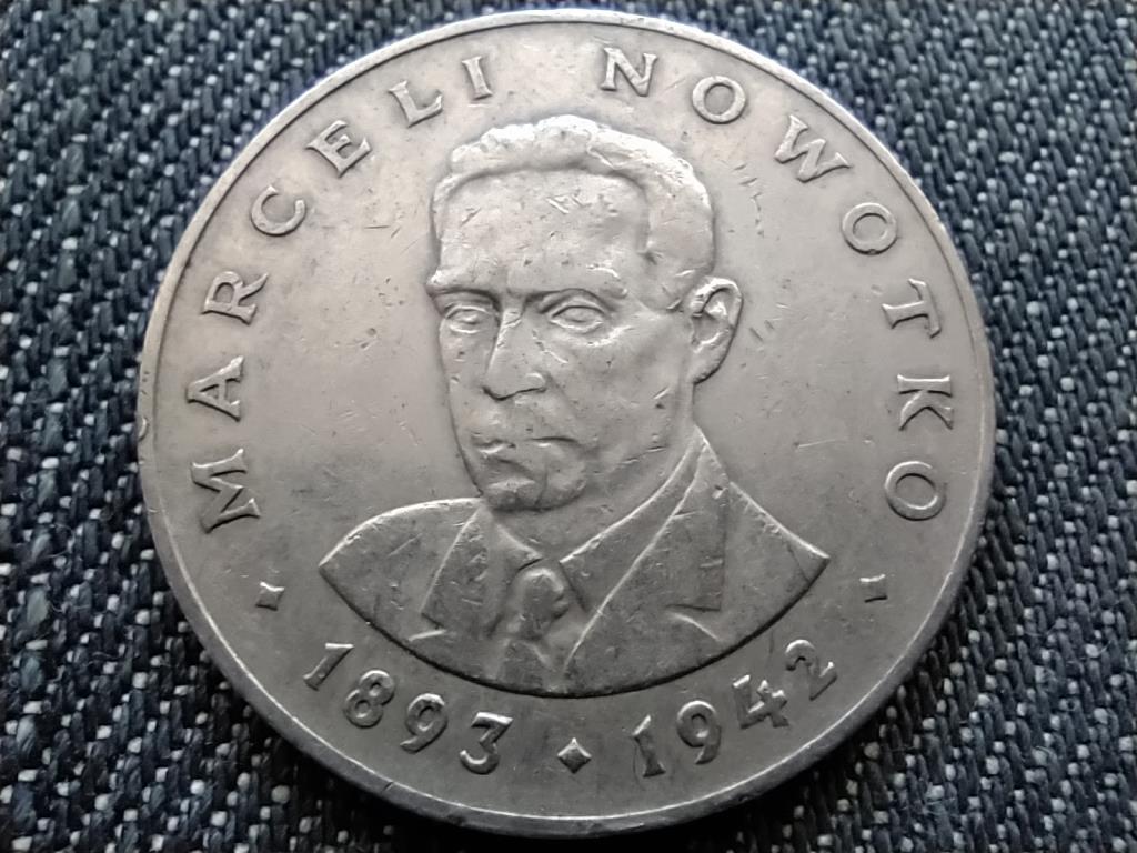 Lengyelország 20 Zloty Marceli Nowotko 1976 MW