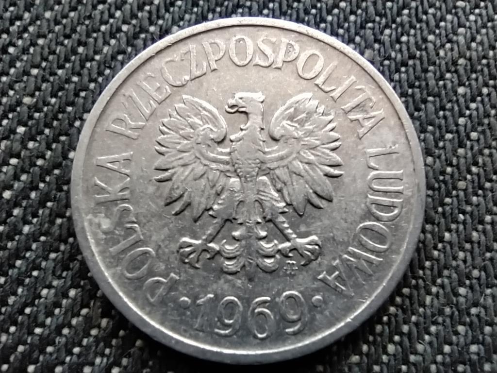 Lengyelország 20 groszy 1969 MW