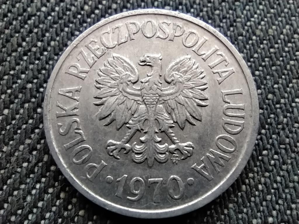 Lengyelország 20 groszy 1970 MW