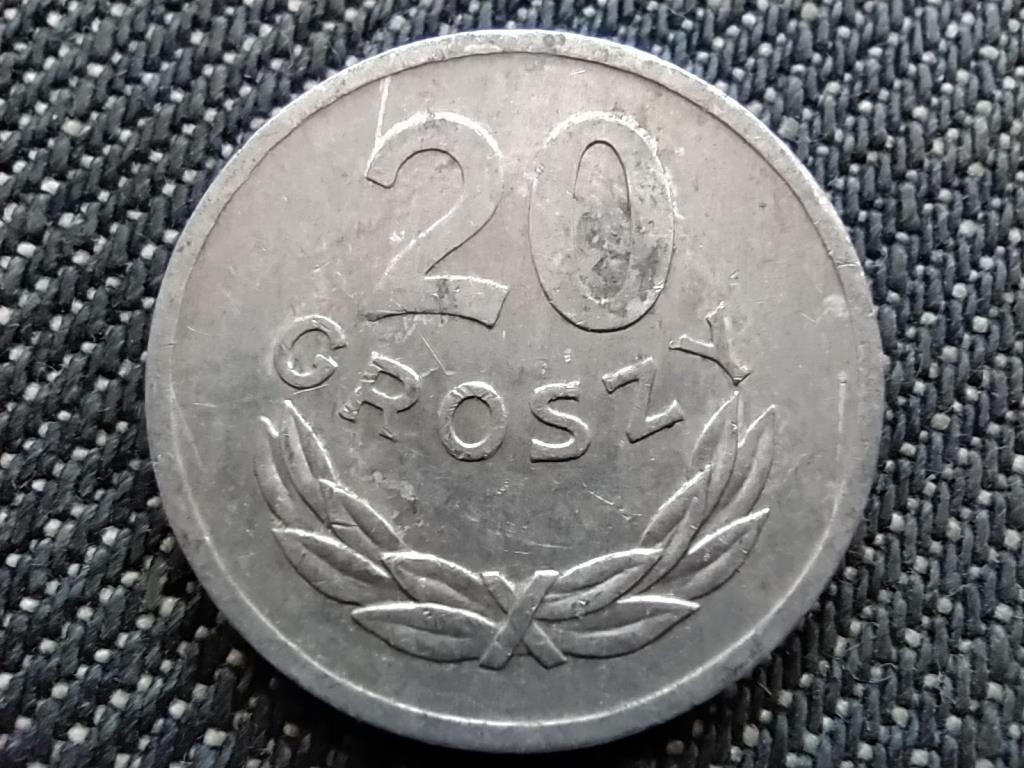 Lengyelország 20 groszy 1972 MW