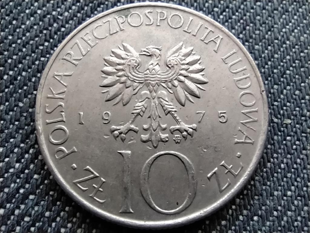 Lengyelország 10 Zloty Adam Mickiewicz 1975 MW