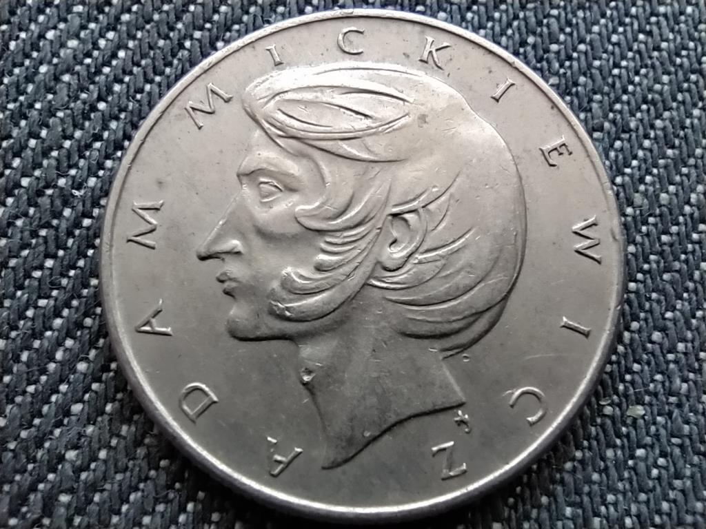 Lengyelország 10 Zloty Adam Mickiewicz 1975 MW