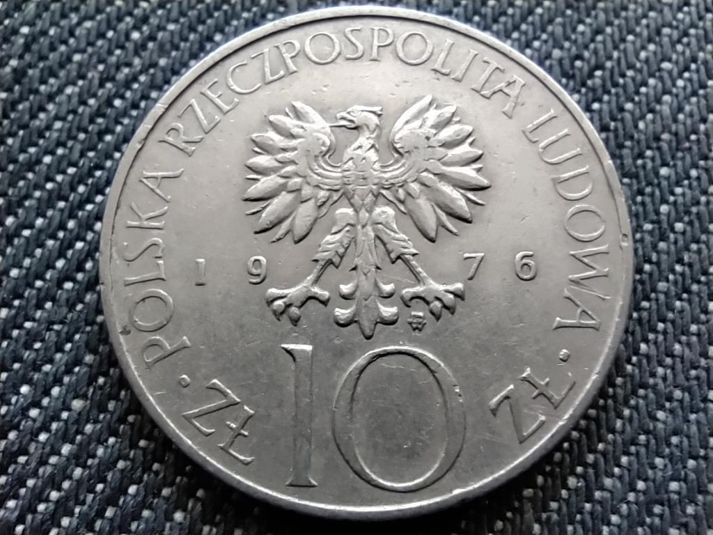 Lengyelország 10 Zloty Adam Mickiewicz 1976 MW