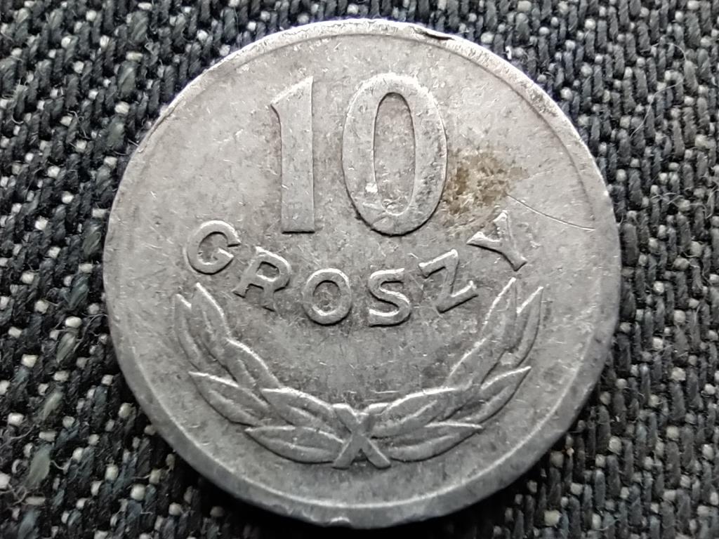 Lengyelország 10 groszy 1965 MW