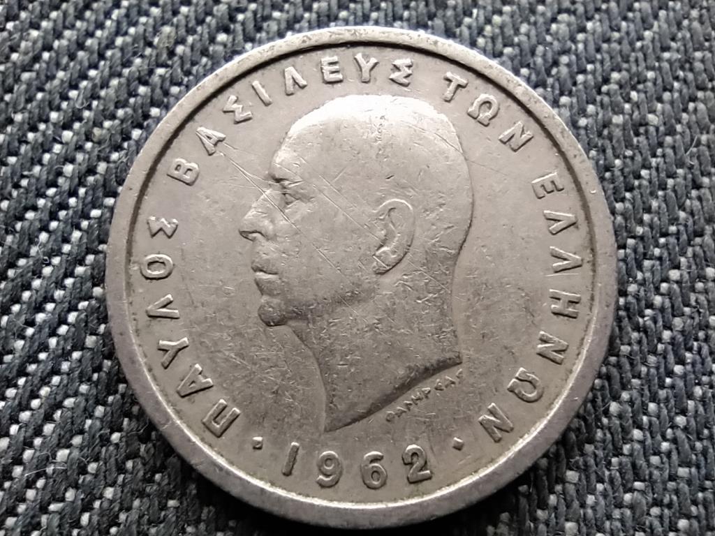 Görögország I. Pál (1947-1964) 1 drachma 1962