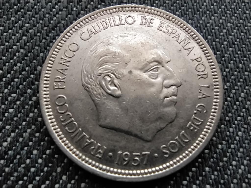 Spanyolország Francisco Franco (1936-1975) 5 Peseta 1957 (1972)