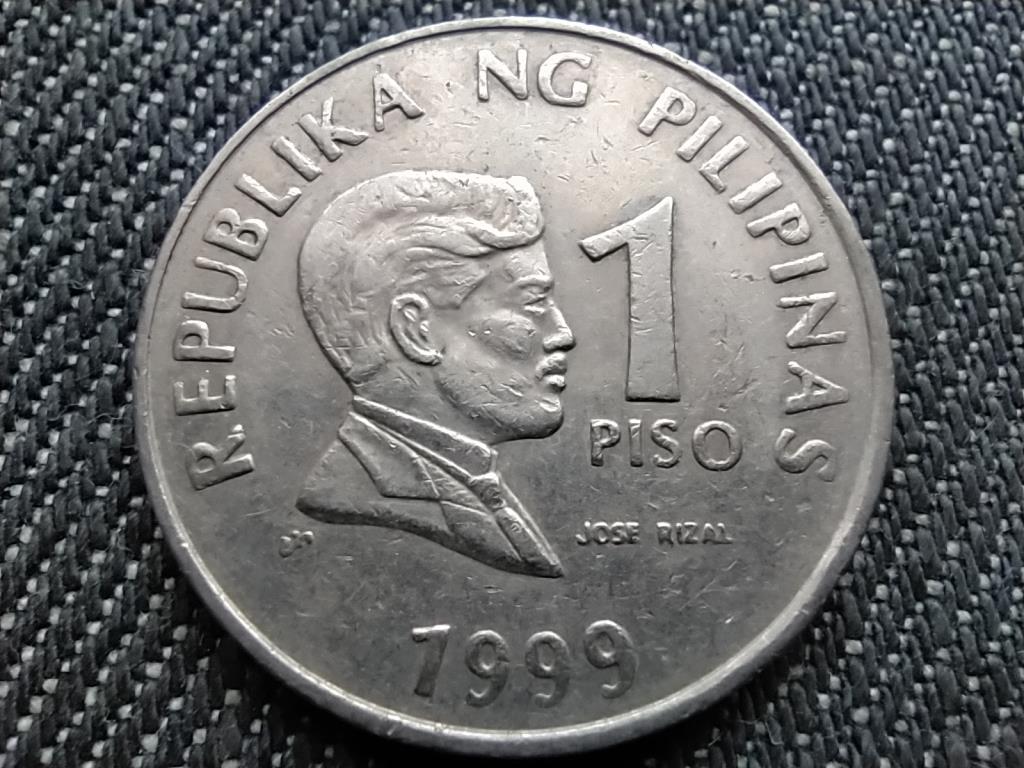Fülöp-szigetek Jose Rizal 1 peso 1999