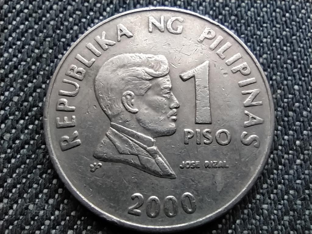 Fülöp-szigetek Jose Rizal 1 peso 2000