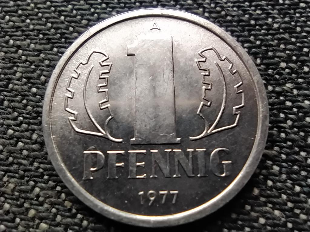 Németország NDK (1949-1990) 1 Pfennig 1977 A
