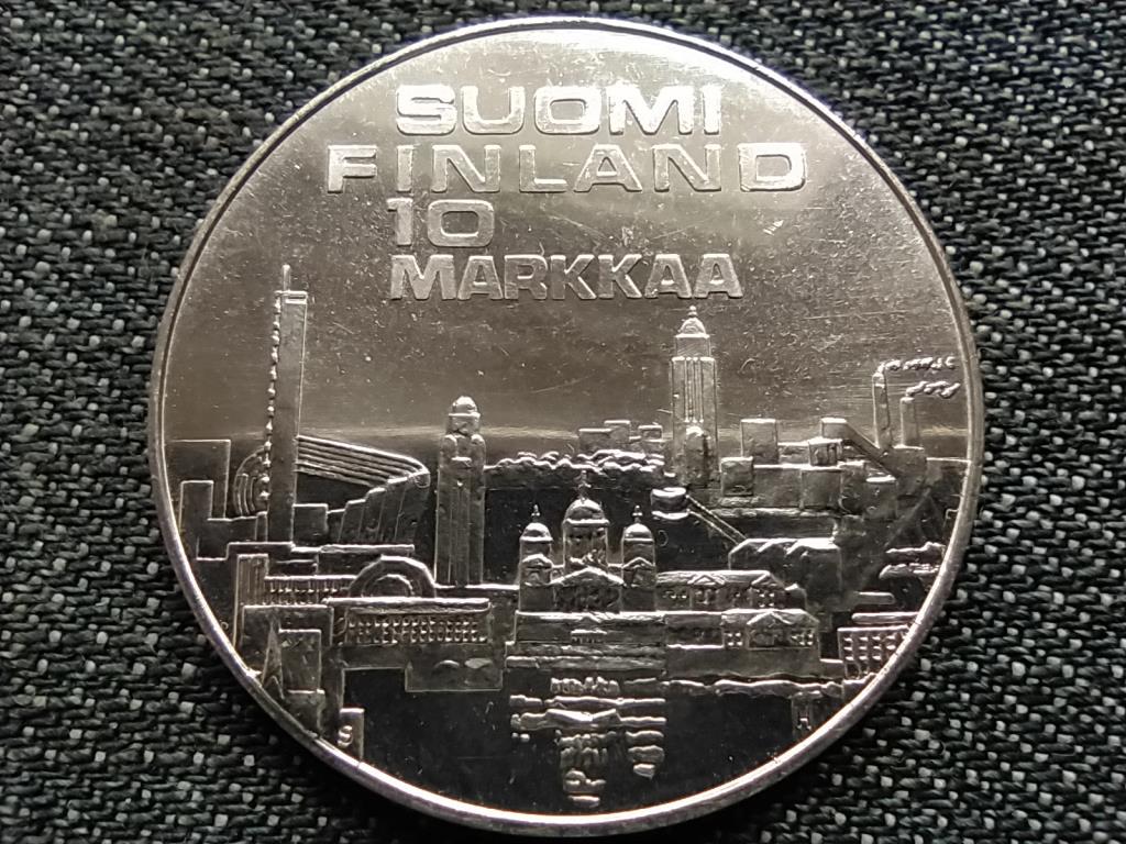 Finnország 10. Európai Atlétikai Bajnokság .500 ezüst 10 Márka 1971 S-H