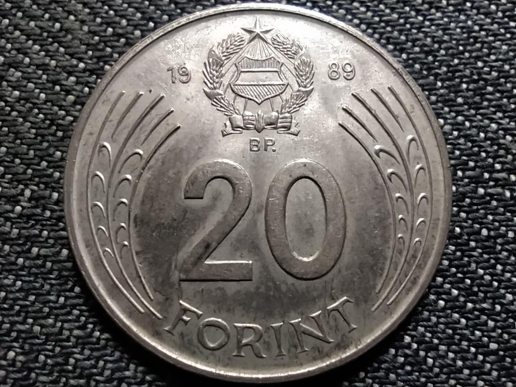 Népköztársaság (1949-1989) 20 Forint 1989 BP