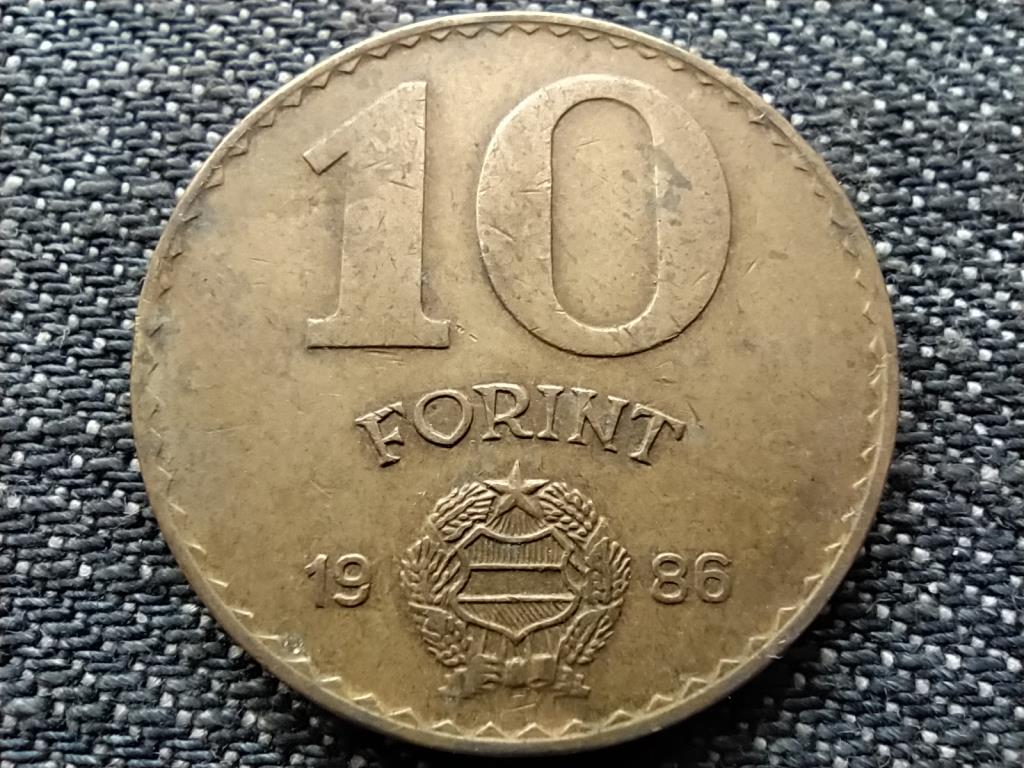 Népköztársaság (1949-1989) 10 Forint 1986 BP