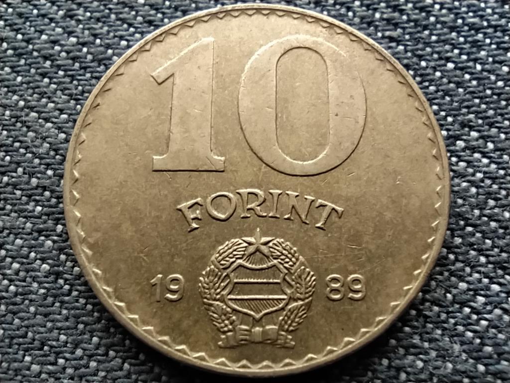 Népköztársaság (1949-1989) 10 Forint 1989 BP