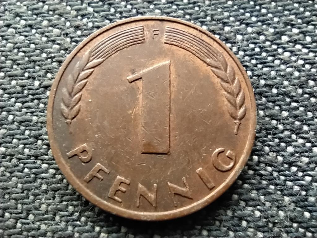 Németország NSZK (1949-1990) 1 Pfennig 1950 F