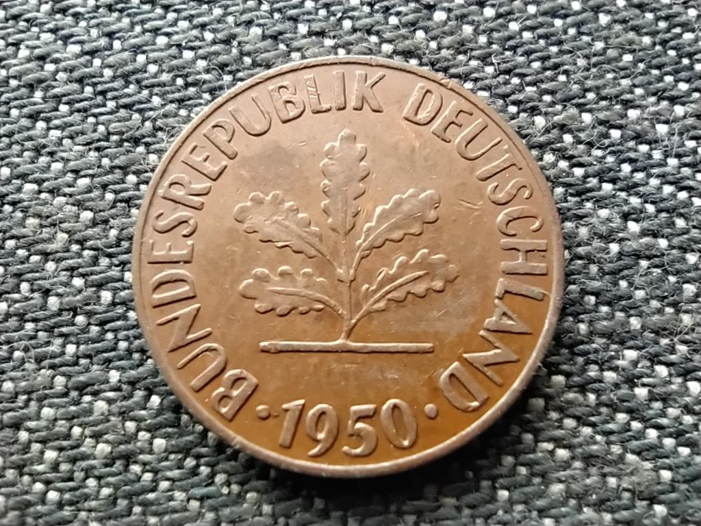 Németország NSZK (1949-1990) 1 Pfennig 1950 F