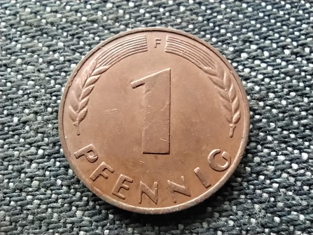 Németország NSZK (1949-1990) 1 Pfennig 1950 F