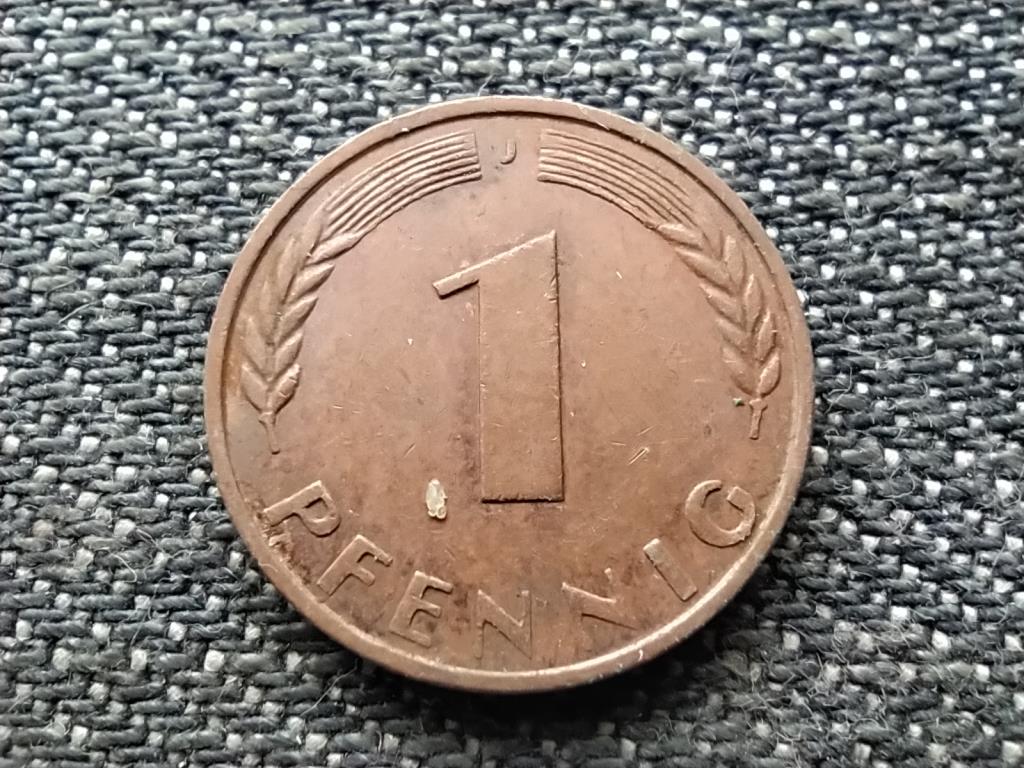 Németország NSZK (1949-1990) 1 Pfennig 1970 J