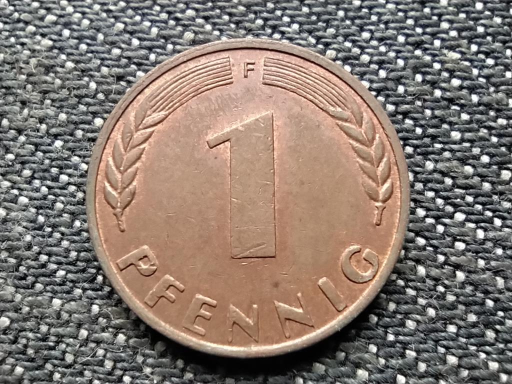 Németország NSZK (1949-1990) 1 Pfennig 1972 F