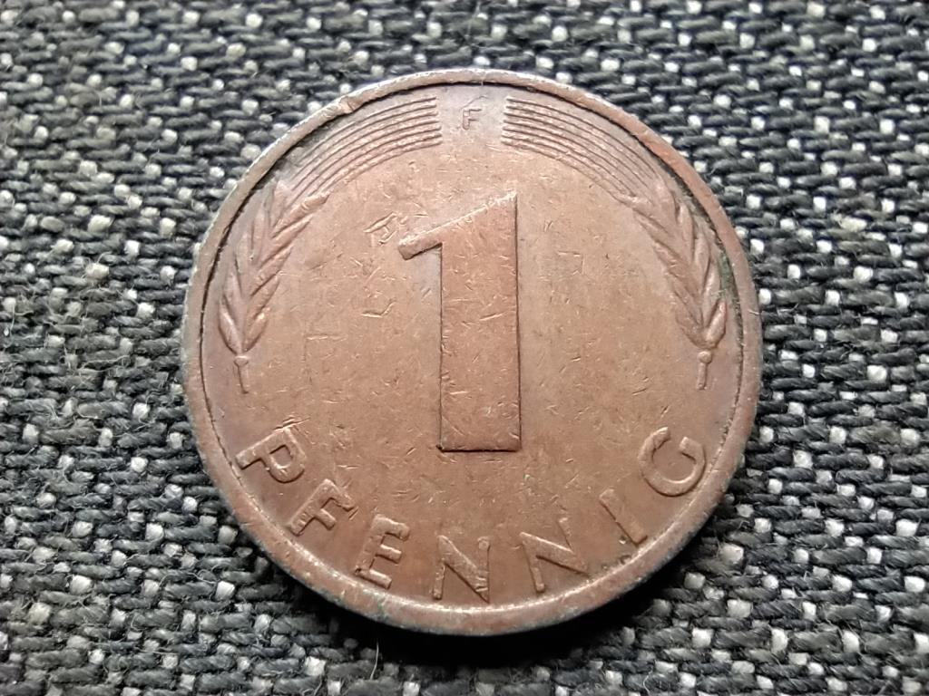 Németország NSZK (1949-1990) 1 Pfennig 1976 F