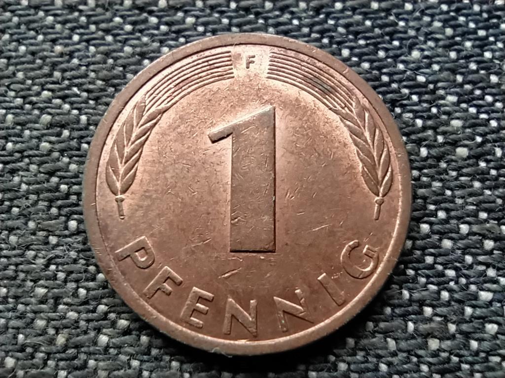 Németország NSZK (1949-1990) 1 Pfennig 1978 F