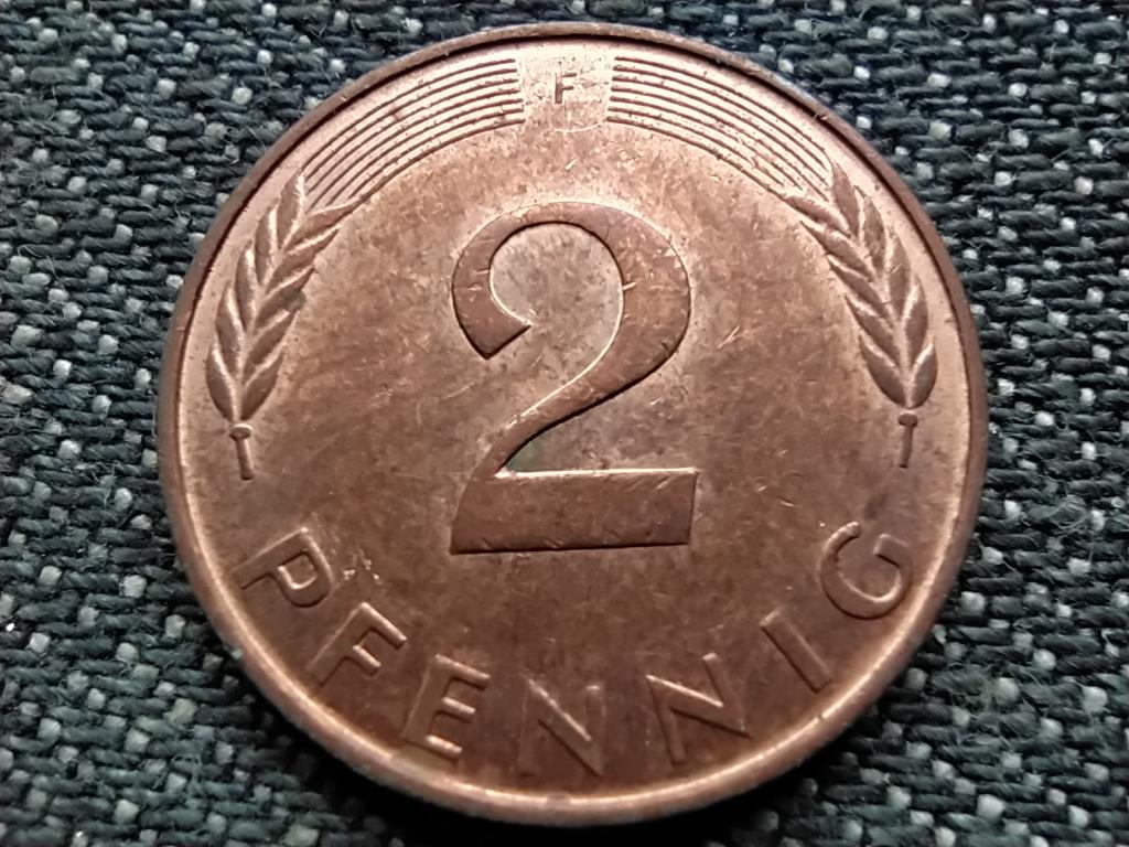 Németország 2 Pfennig 1991 F