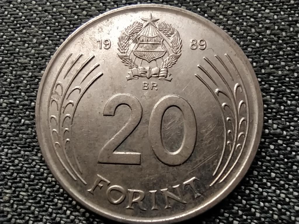 Népköztársaság (1949-1989) 20 Forint 1989 BP