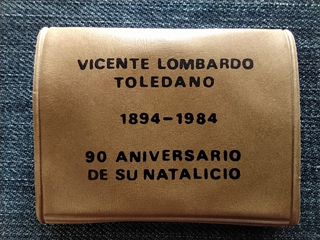 Spanyolország 90 éve született Vicente Lombardo Toledano 1984 RR