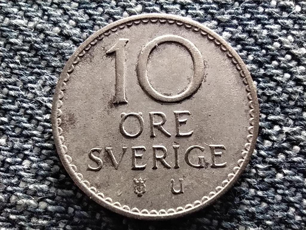 Svédország VI. Gusztáv Adolf (1950-1973) 10 Öre 1969 U