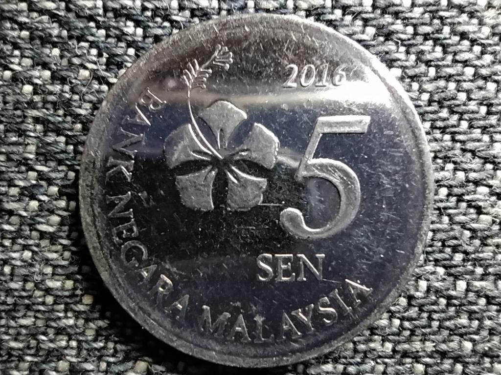 Malajzia 5 sen 2016 