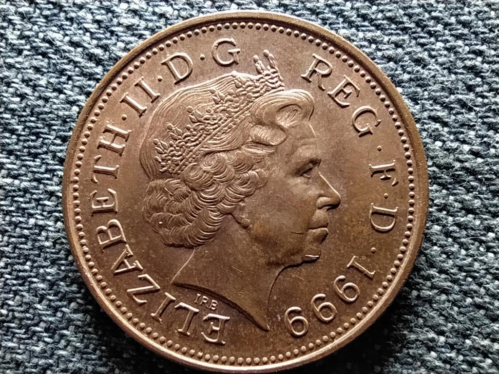 Anglia II. Erzsébet (1952-) 2 Penny 1999