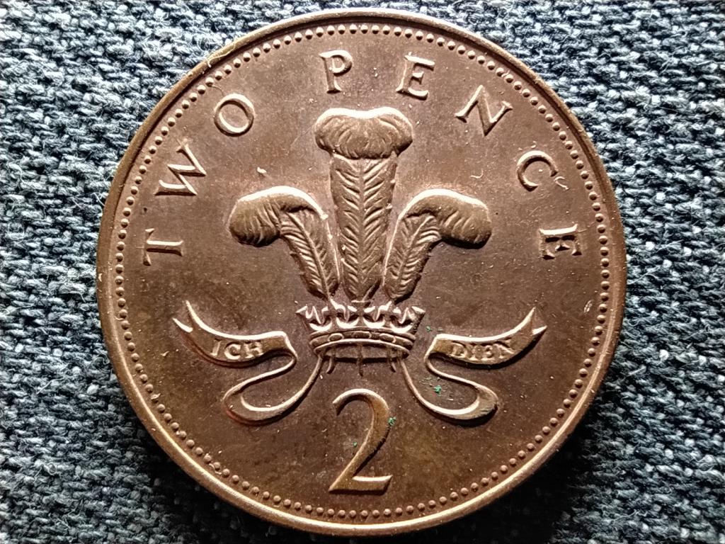 Anglia II. Erzsébet (1952-) 2 Penny 1999