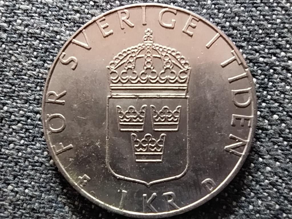 Svédország XVI. Károly Gusztáv (1973-) 1 Korona 1989 D