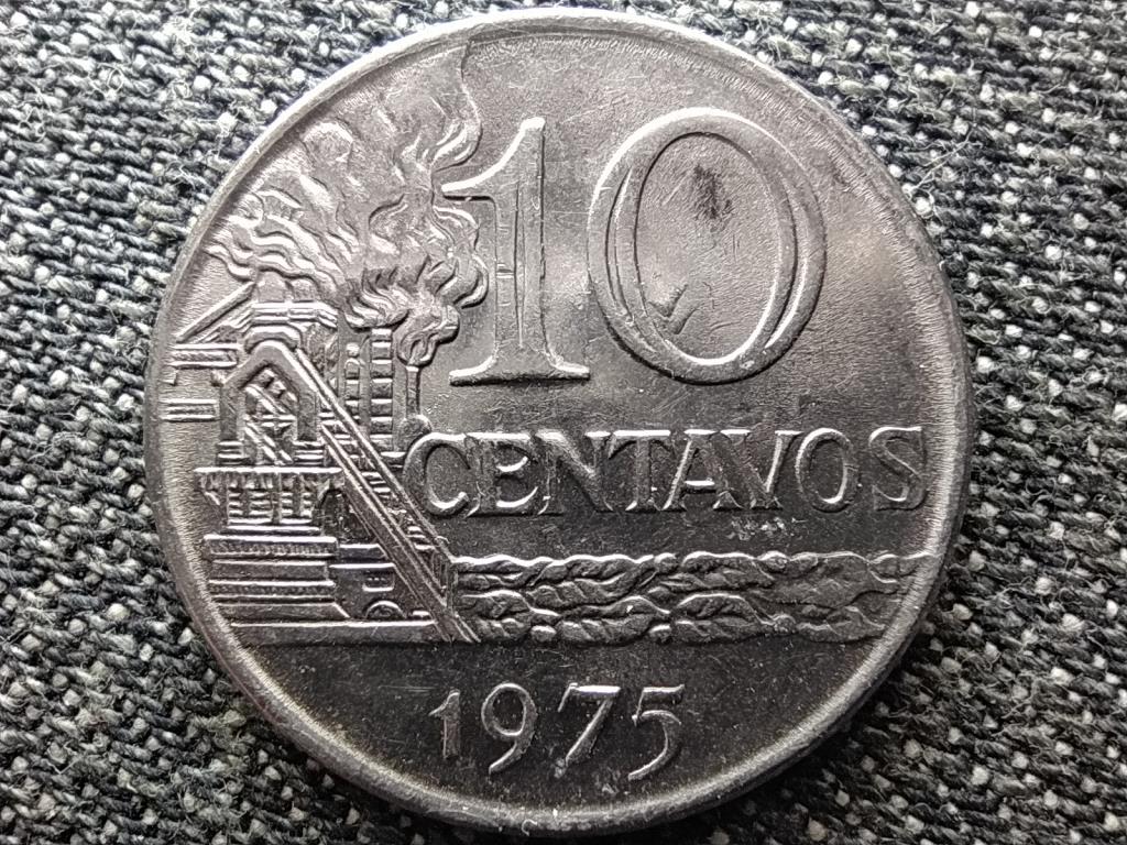 Brazília 10 centavó 1975