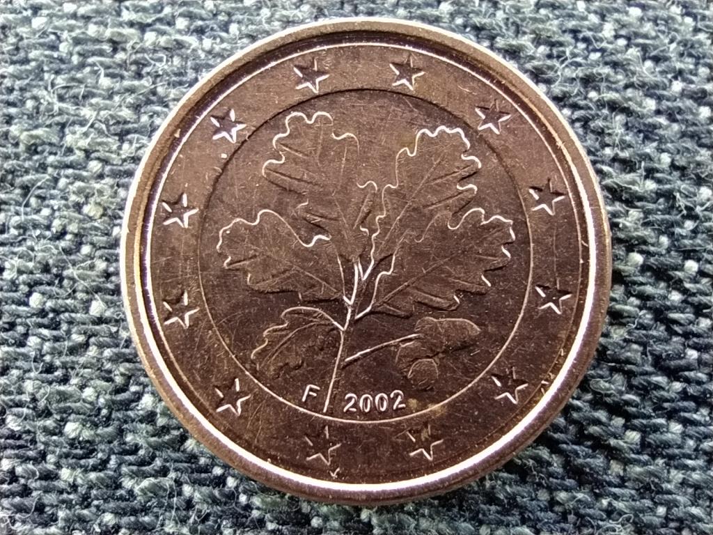 Németország 1 euro cent 2002 F