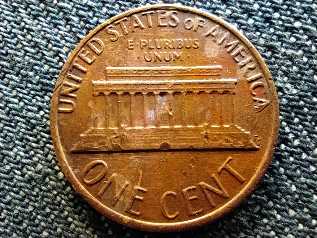 USA Lincoln Emlékmű 1 Cent 1981