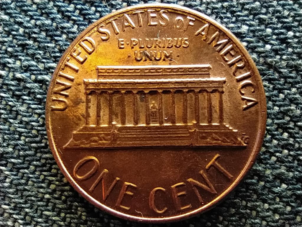 USA Lincoln Emlékmű 1 Cent 1984