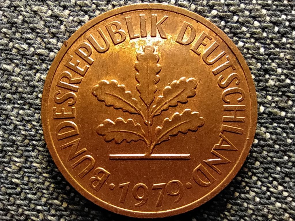 Németország NSZK (1949-1990) 2 Pfennig 1979 F