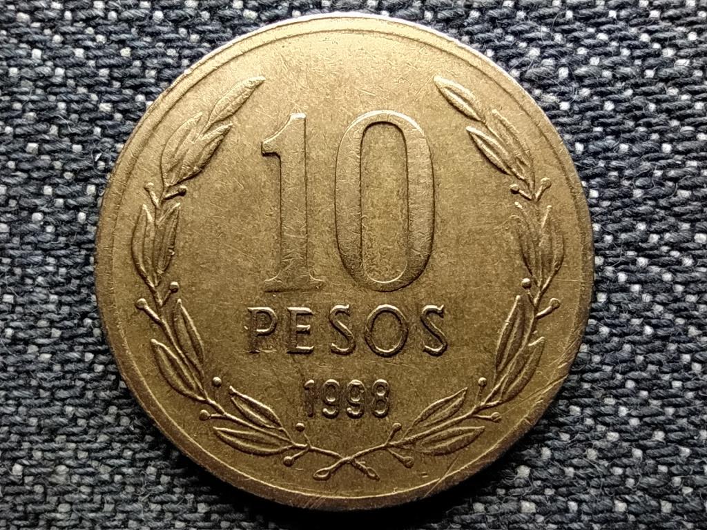 Chile 10 peso 1998 So