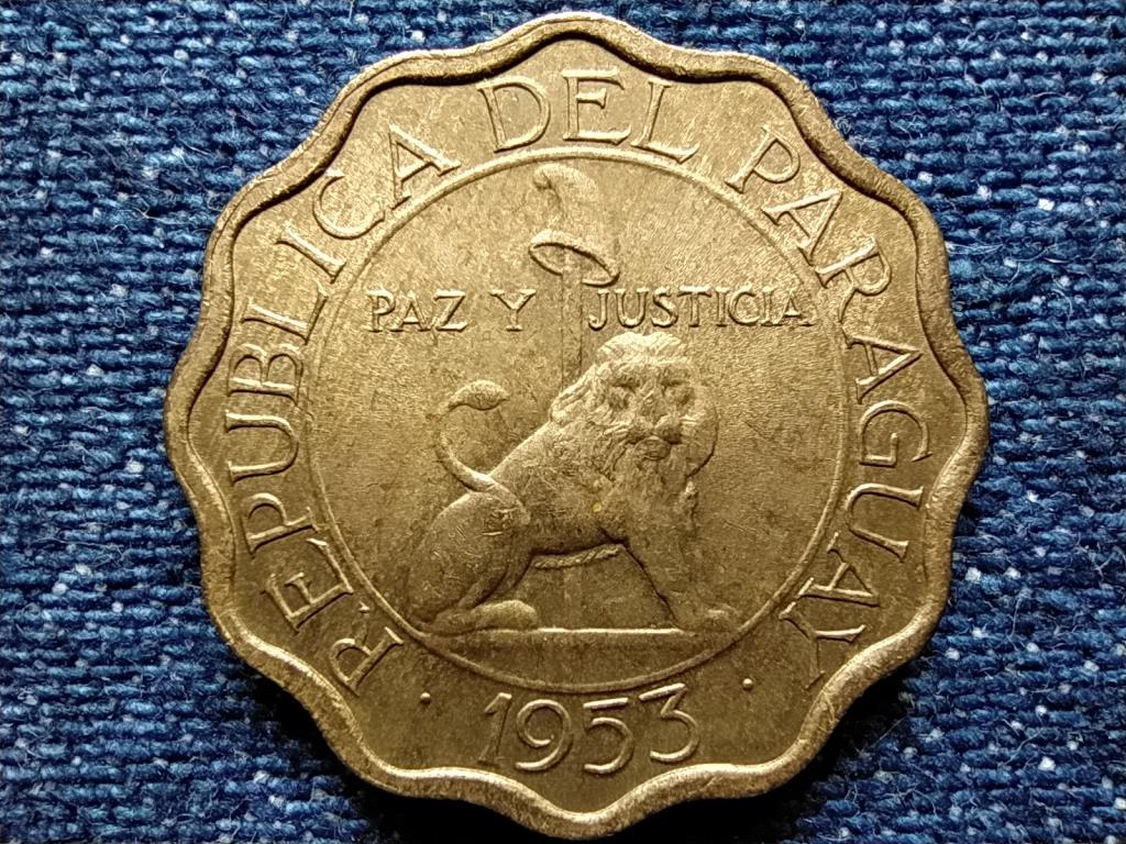 Paraguay 15 centimo 1953