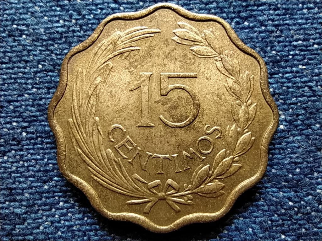 Paraguay 15 centimo 1953