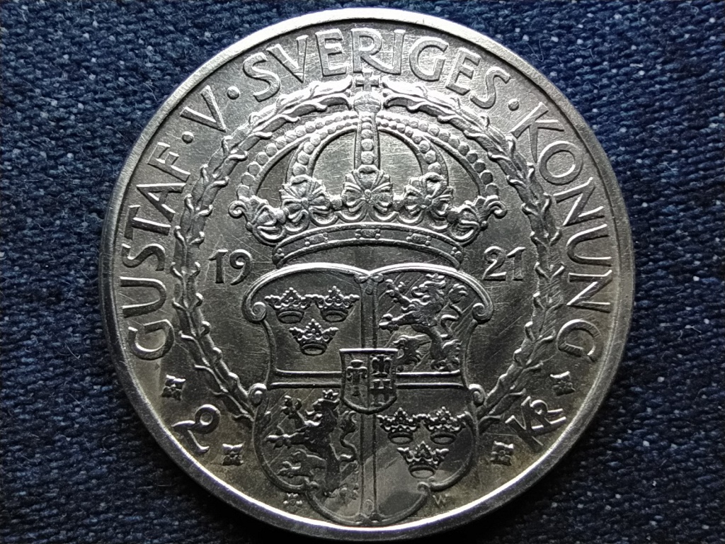 Svédország I. Gusztáv felszabadító hadjáratának 400. évfordulója .800 ezüst 2 Koro